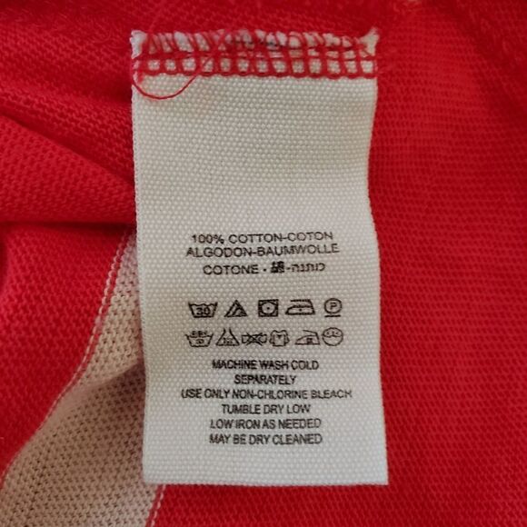 Free People Upstate Stripe Tee size Lg in Red - Picture 15 of 15